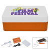 Product 2561 with SKU 2561WHTORN in White With Orange