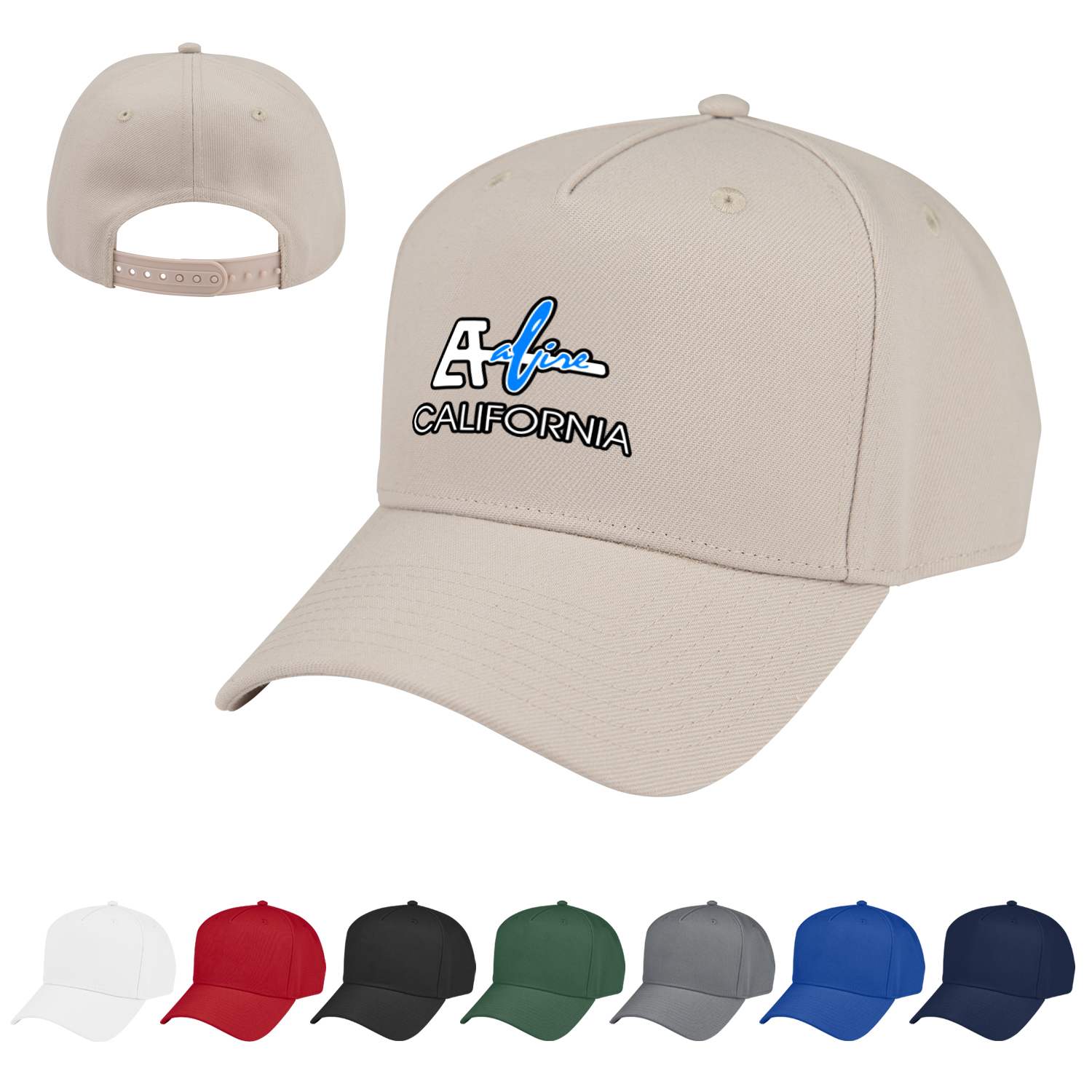 Fairway 5 Panel Cap