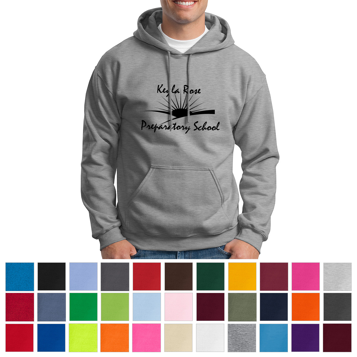 Gildan® Heavy Blend™ Hooded Sweatshirt - 18500