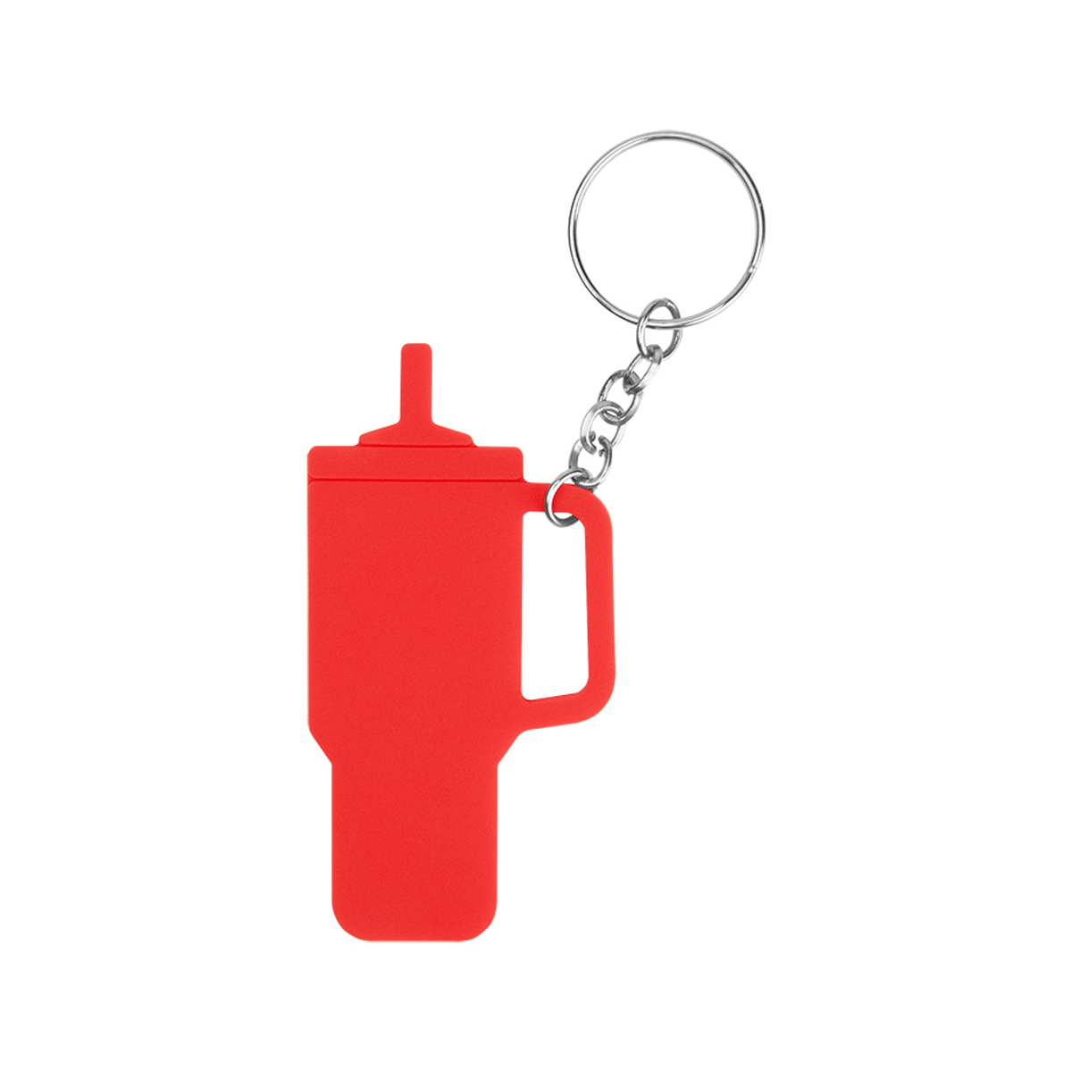 20106 Intrepid Tumbler Shaped Silicone Key Ring - Hit Promotional