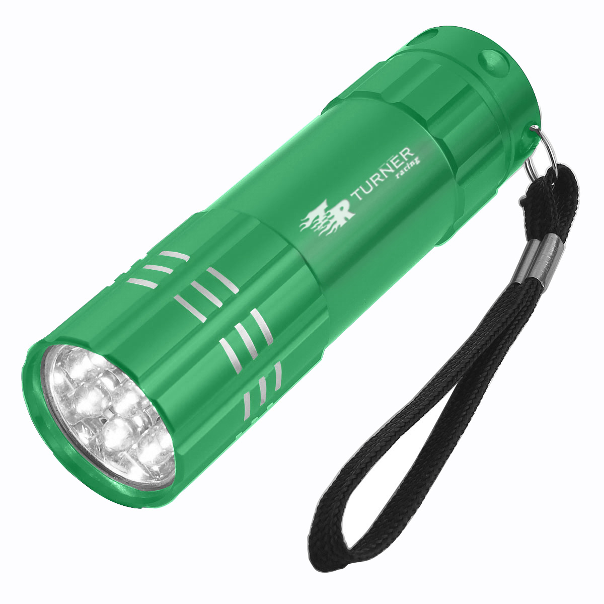 #2509 Aluminum LED Flashlight With Strap - Hit Promotional Products