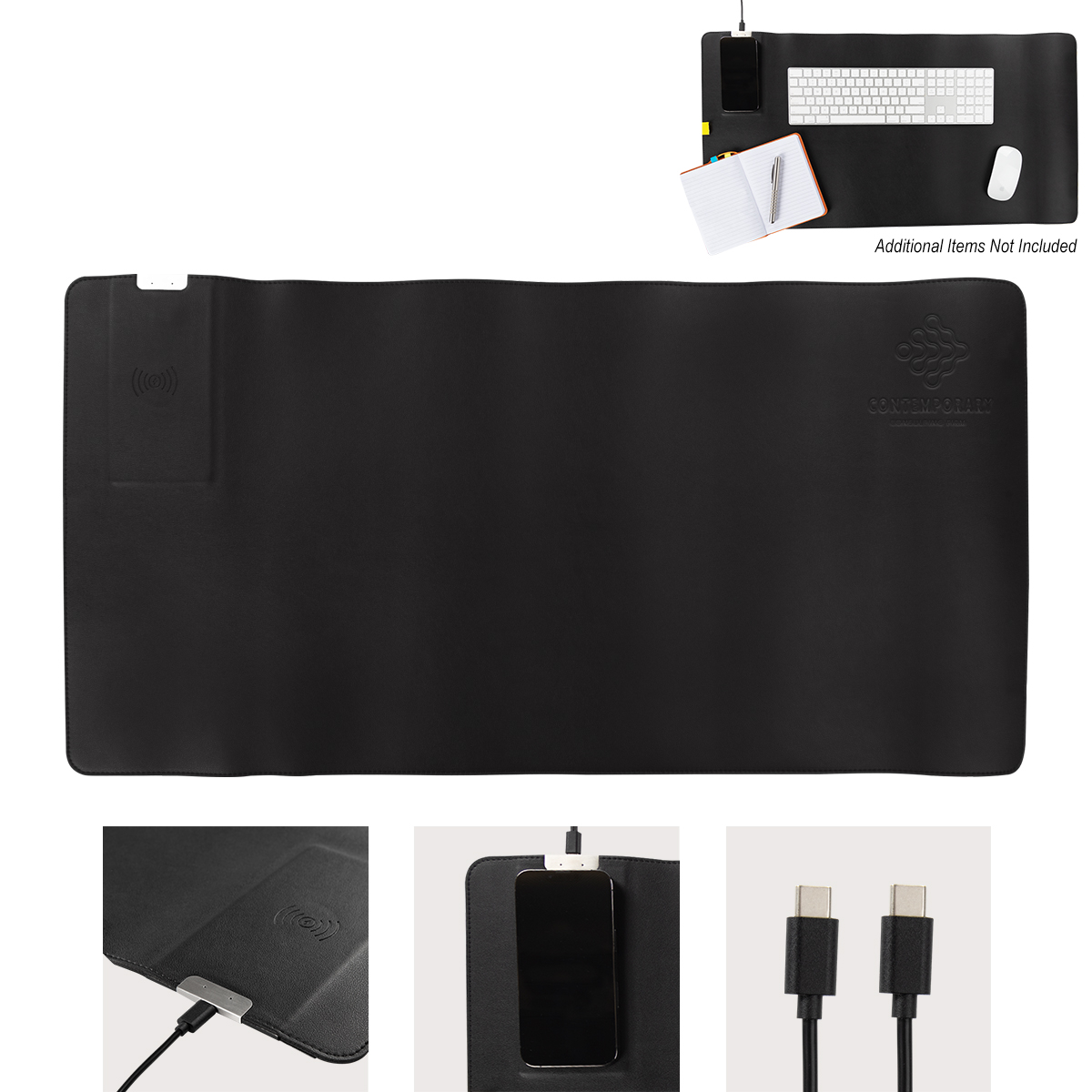 Desk Mat With 15W Wireless Charger-HIT