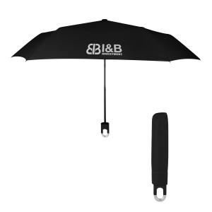 The 41 Auto Open Folding Umbrella with Hook Handle - Z1348