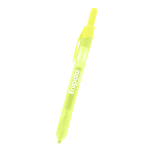 Twin-Write Pen With Highlighter