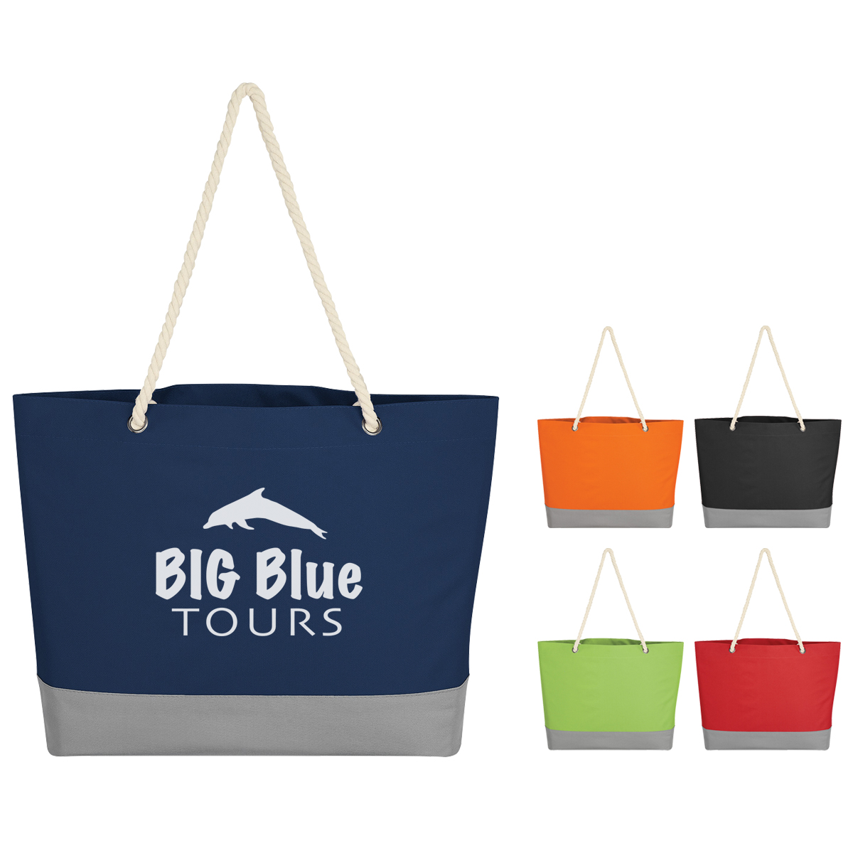 Boca Tote Bag With Rope Handles