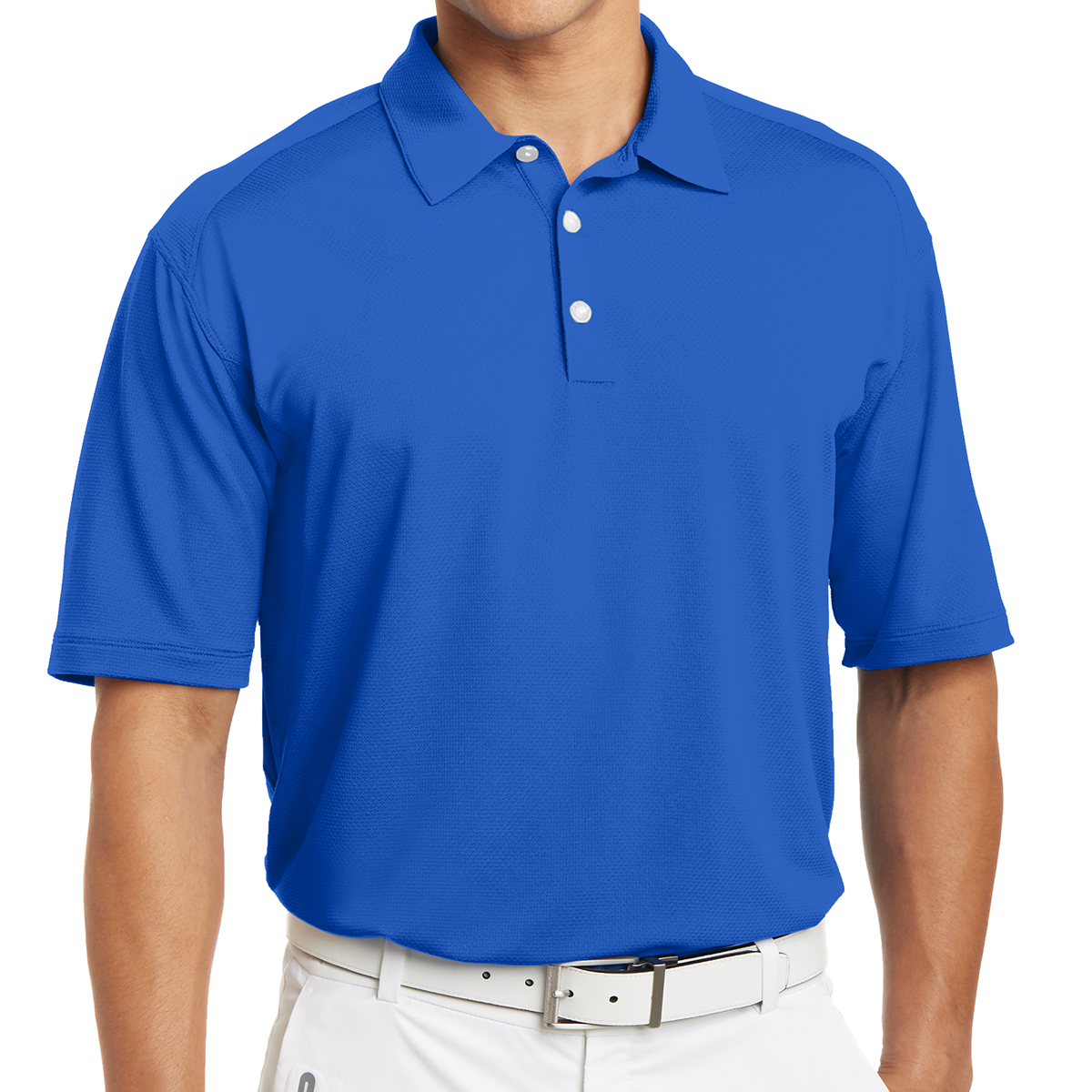 nike dri fit mini texture polo