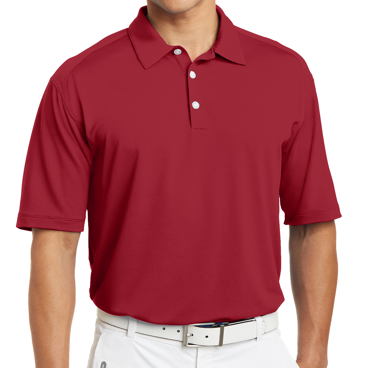 nike dri fit mini texture polo