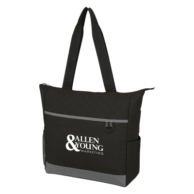 #3175 Carter Quilted Tote Bag - Hit Promotional Products