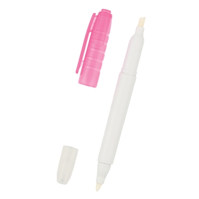 Highlighter On One End, Highlighter Eraser On Other End