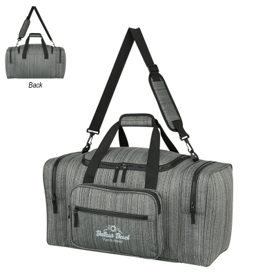 #3264 Heathered Duffel Bag - Hit Promotional Products
