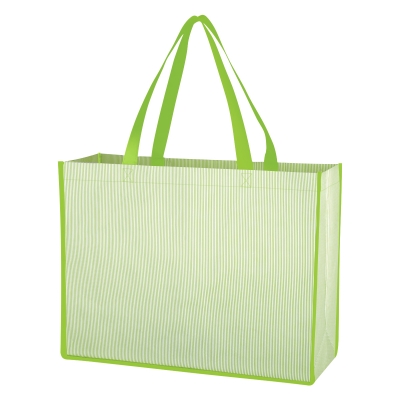 #3399 Matte Laminated Non-Woven Bahama Tote Bag - Hit Promotional Products