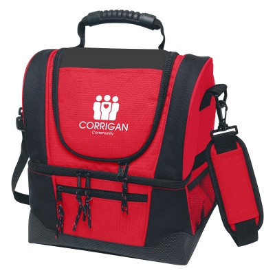 dual compartment cooler bag