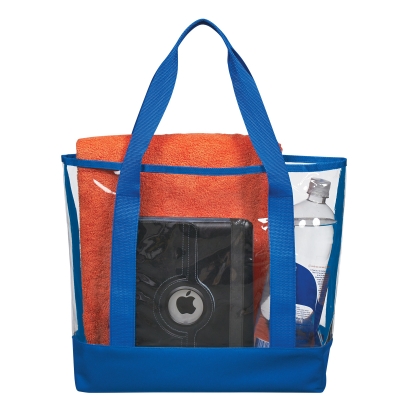 #3604 Clear Casual Tote Bag - Hit Promotional Products