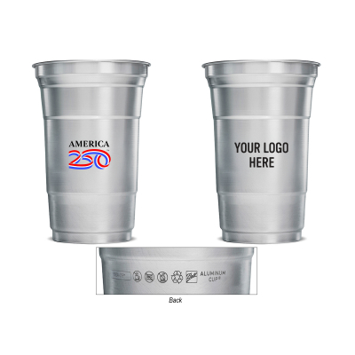 50607-A250 America250™ 20 Oz. Top Cup Aluminum Cup - Hit