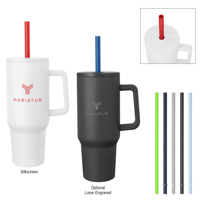51075 - 40 Oz. Jackson Basics Intrepid Stainless Steel Tumbler