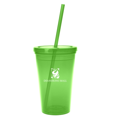 #5870 - 16 Oz. Sunsplash Double Wall Tumbler - Hit Promotional Products