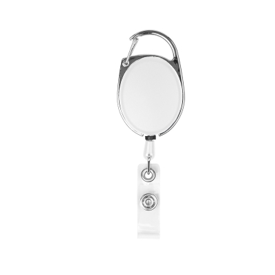 #80065 Retractable Badge Holder With Carabiner - Hit Promotional Products