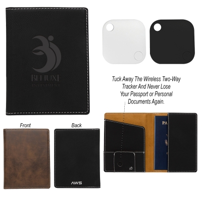 #9898 AWS Guardian RFID Passport Wallet Seek Set - Hit Promotional Products