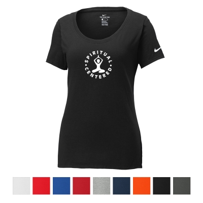 nike scoop neck tee