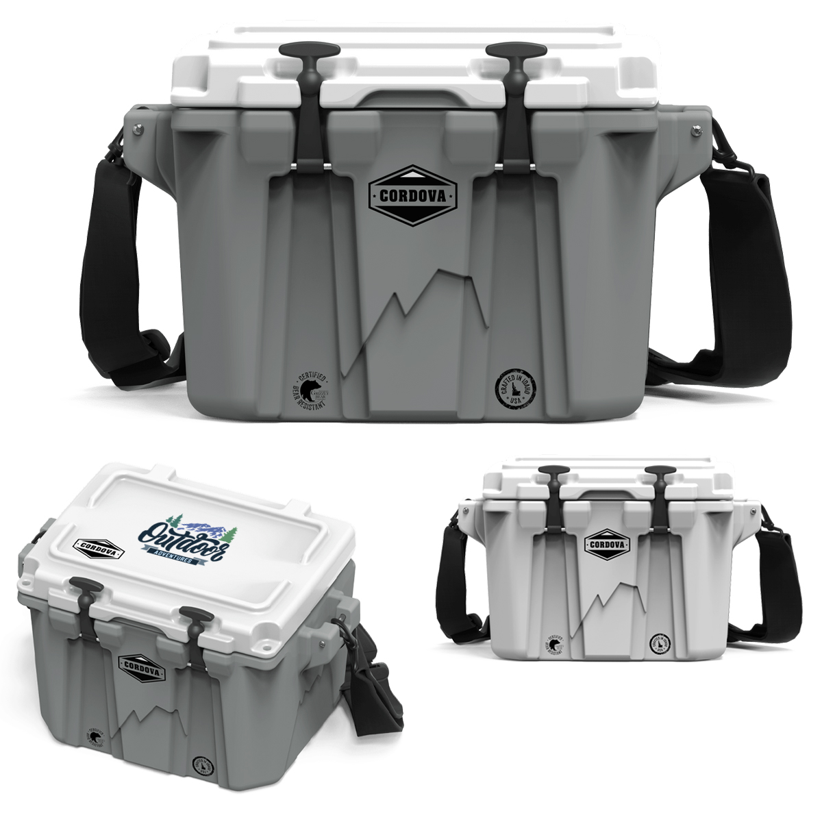 Cordova Coolers 20 Qt Basecamp Class Hard Cooler-Cordova