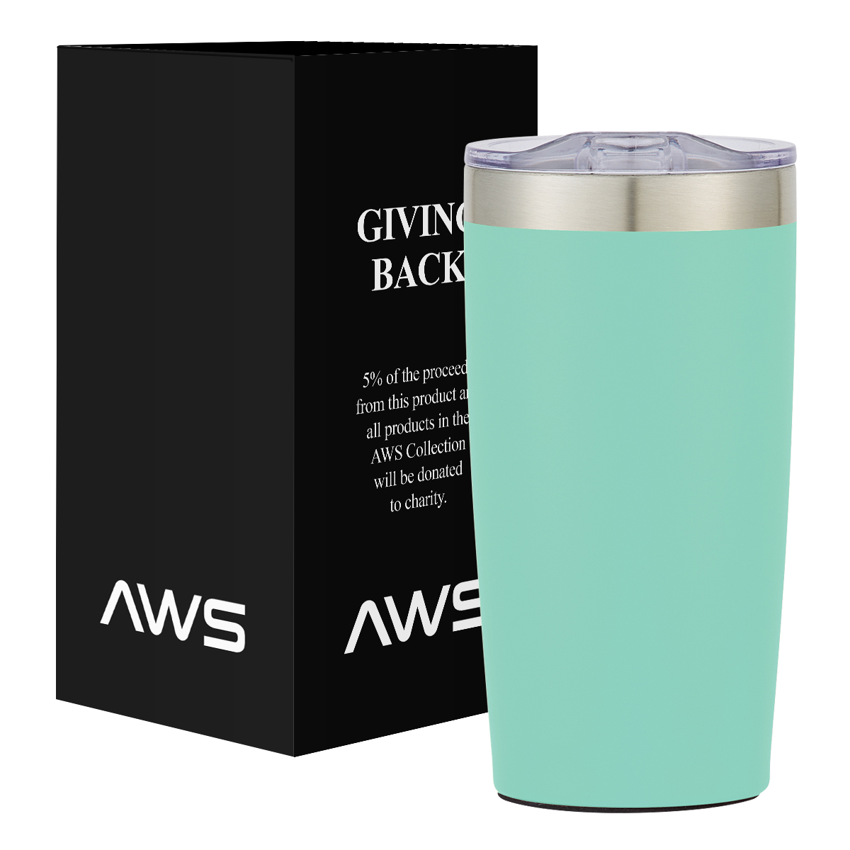 AWS 20 Oz. Full Color Two-Tone Himalayan Tumbler-AWS