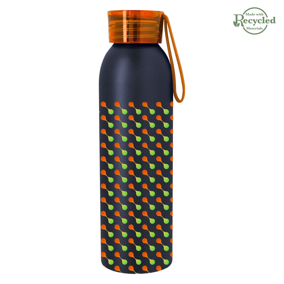 22 Oz. Full Color Darby Recycled Aluminum Bottle