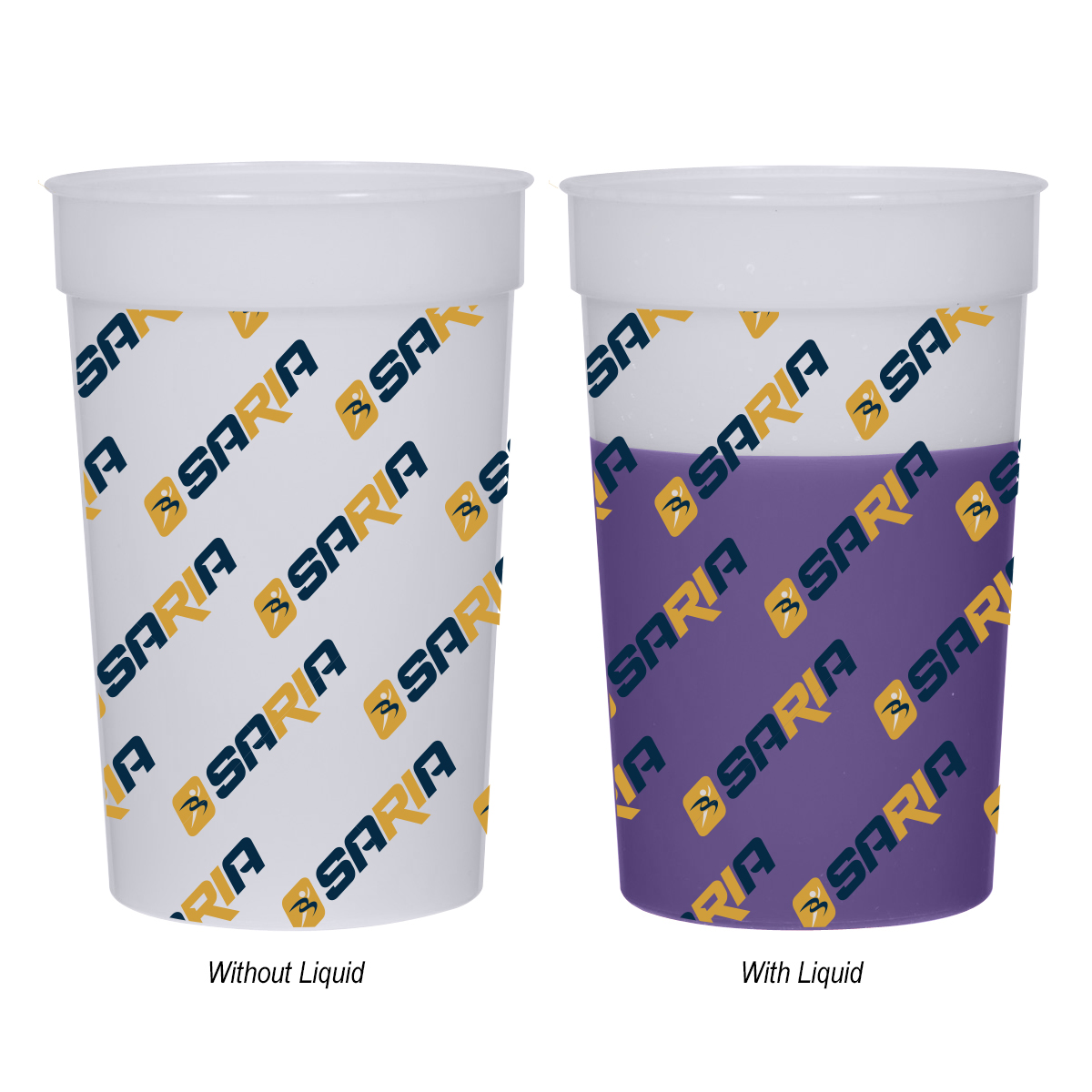 22 OZ. Full Color Mood Stadium Cup-HIT