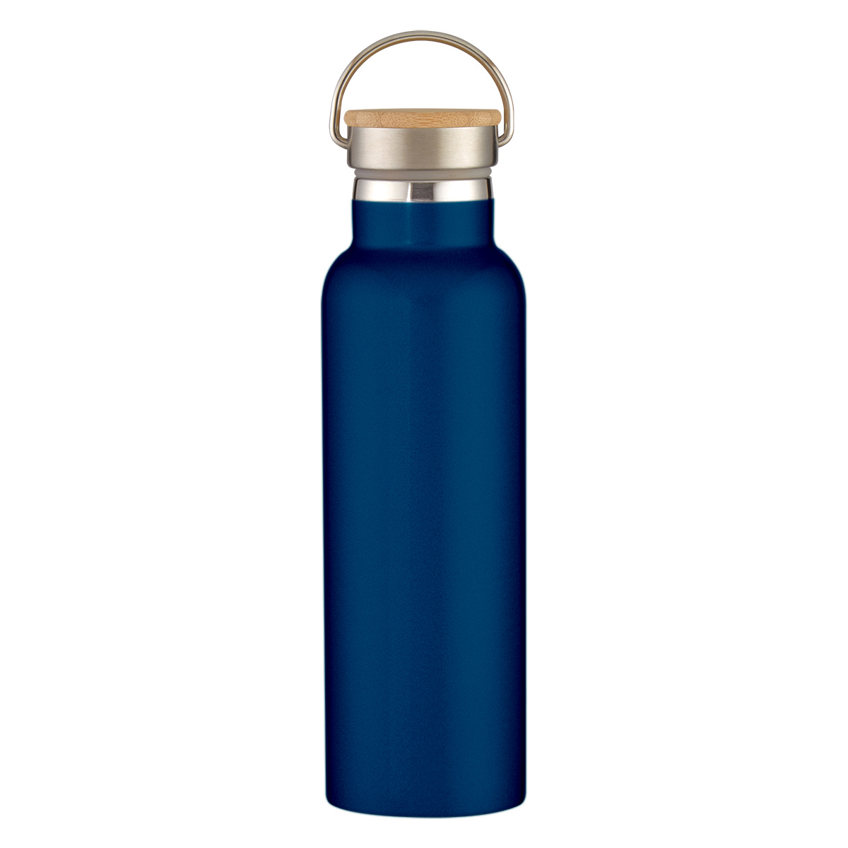 21 Oz. Full Laser Tipton Stainless Steel Bottle With Bamboo Lid