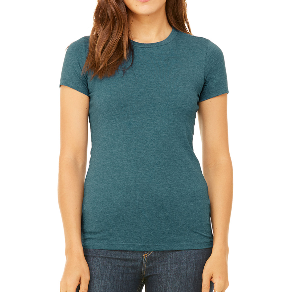 bella canvas deep heather