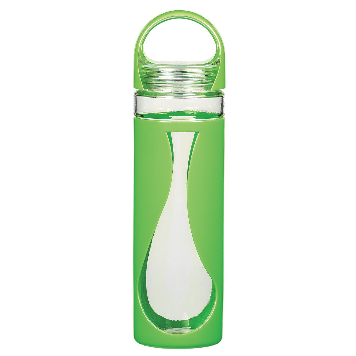 #6010 - 17 Oz. Glass Teardrop Bottle