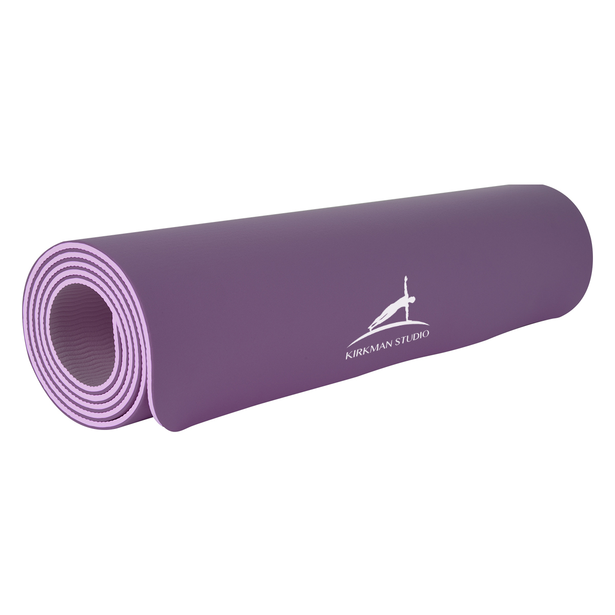 Two&#45;Tone Double Layer Yoga Mat-HIT