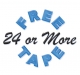 24 Or More Free Tape