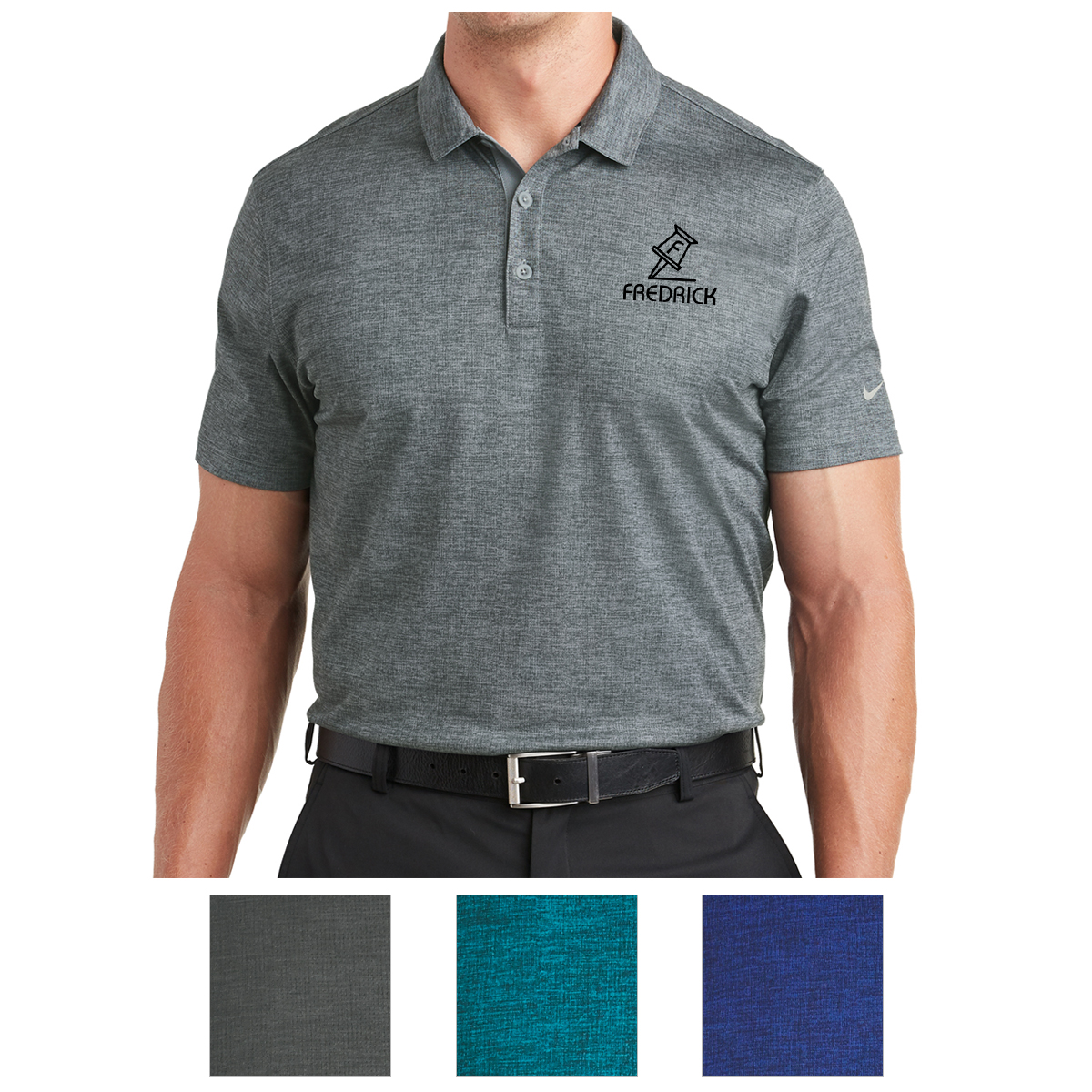 Nike Dri-FIT Crosshatch Polo-Nike