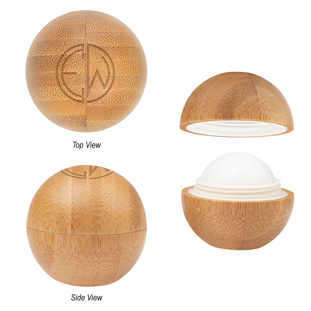 Bamboo Lip Moisturizer Ball-HIT