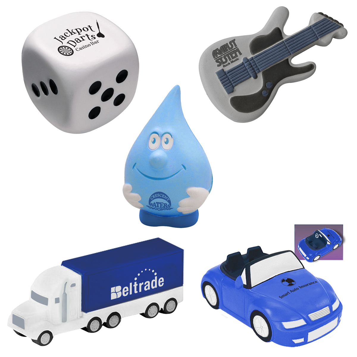 Stress ball best sale promotional items