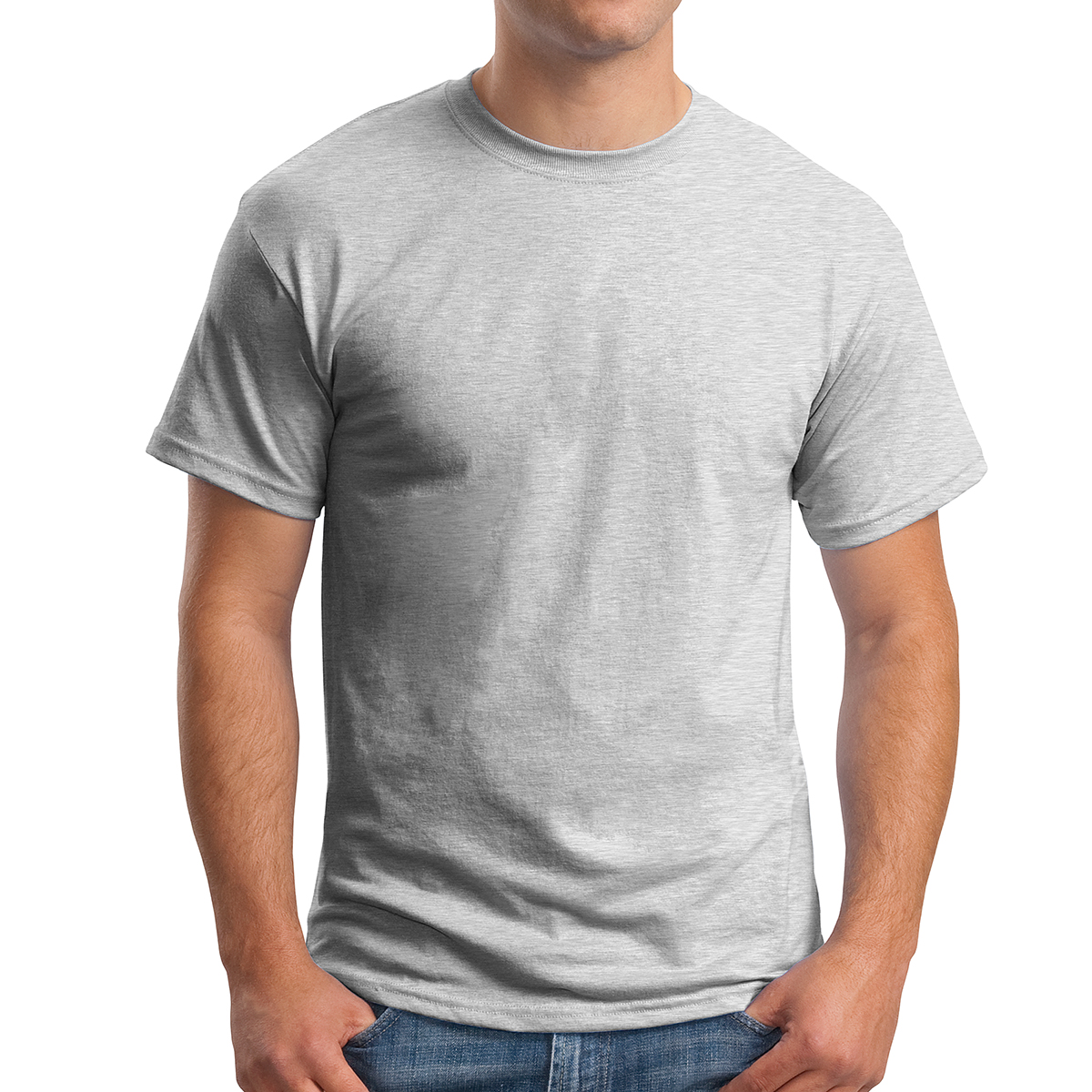 Hanes&#174; &#45; EcoSmart&#174; 50/50 Cotton/Poly T&#45;Shirt-HIT