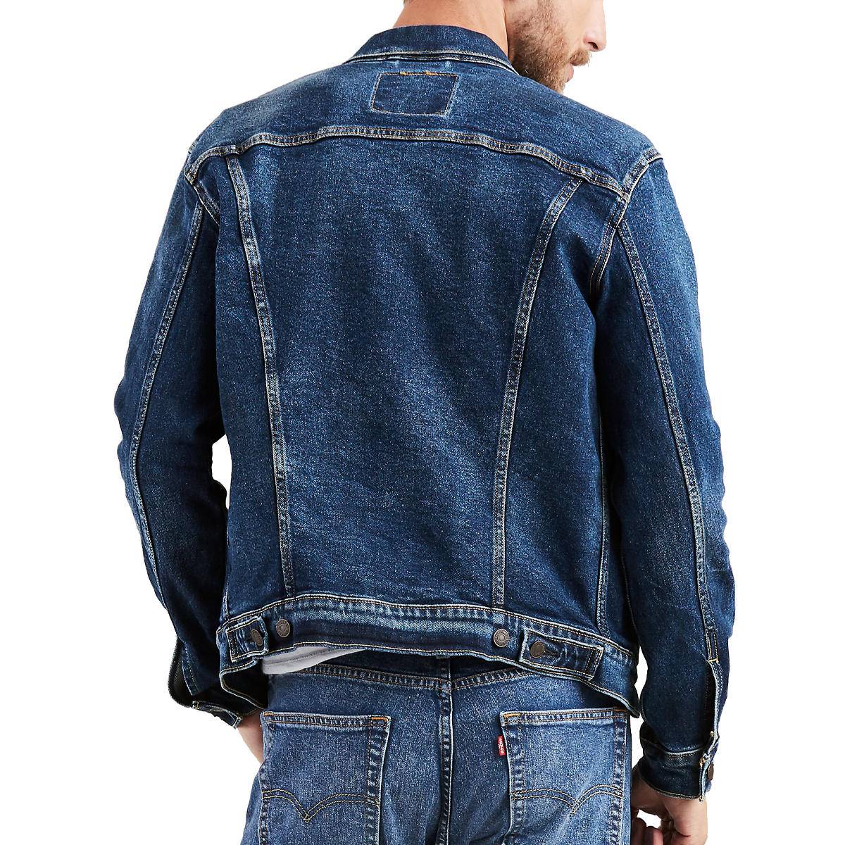 Levi's Stay Loose Fit Denim Trucker Jacket in Blue for Men | Lyst Canada