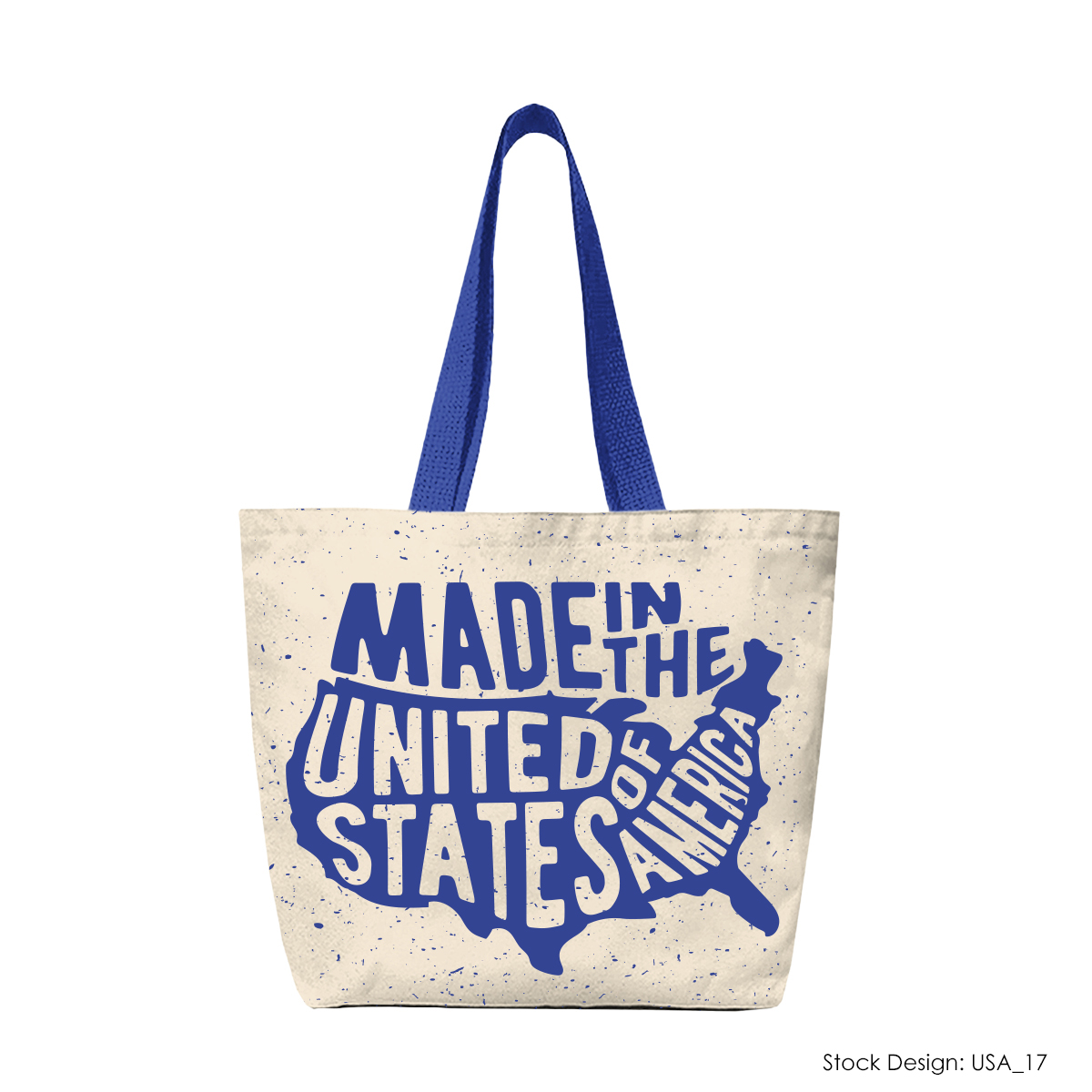 30163-USA - Made In The USA 14 oz. Recycled Canvas Tote Bag