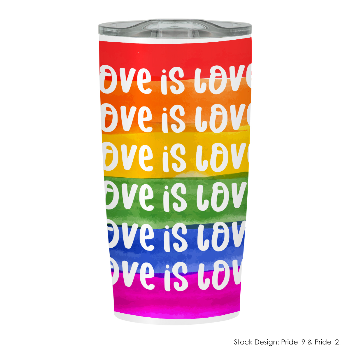 55790-PRI - Pride 20 Oz. Full Color Himalayan Tumbler