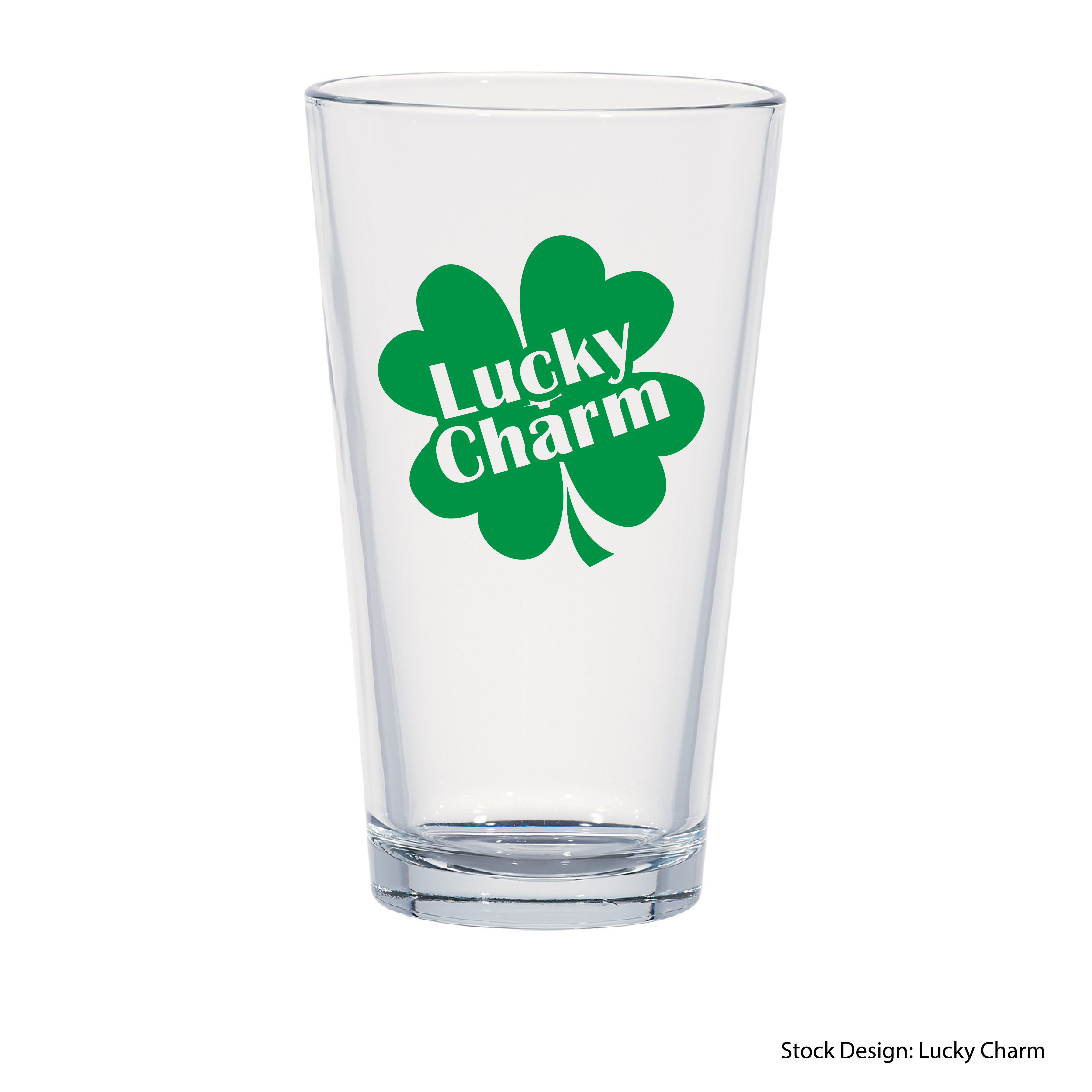 6015-STP - St. Patrick's Day 16 Oz. Classic Ale Pint Glass